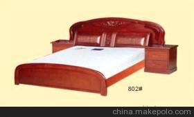 【奇美家具 臥室精品雙人床802# 實木床系列 廠家直銷】價格,廠家,圖片,床類,東山康順家具加工廠-